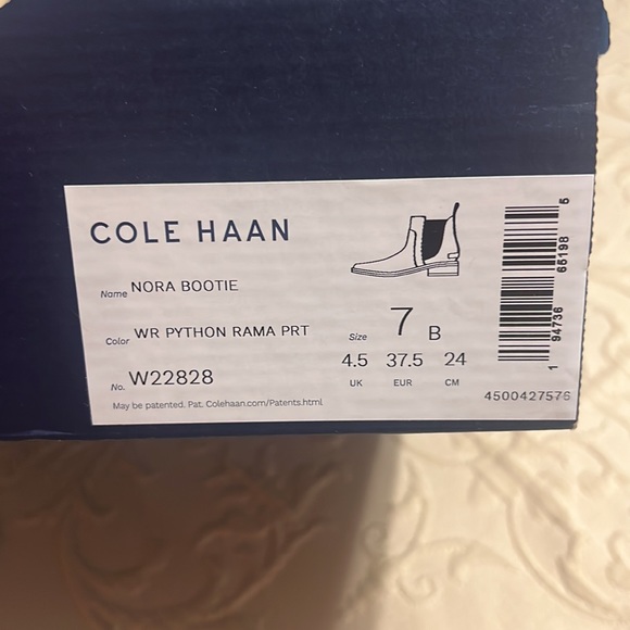 Cole Haan Python Nora Bootie - Picture 9 of 11